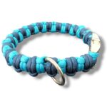 Halsband geflochten türkis_1